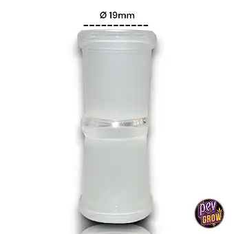 Giunto accessorio per bong in vetro H/H 19/19 mm