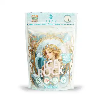 Sacchetto per marijuana Ice Rock 9 x 11,5 cm